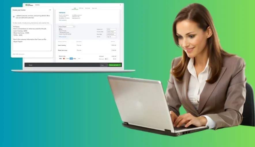 Invoice in Quickbooks